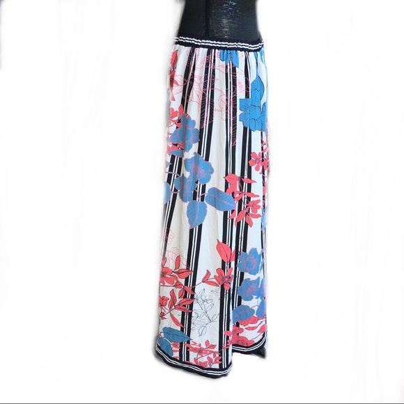 Flying Tomato Maxi Asymmetrical Print Skirt - Picture 4 of 6